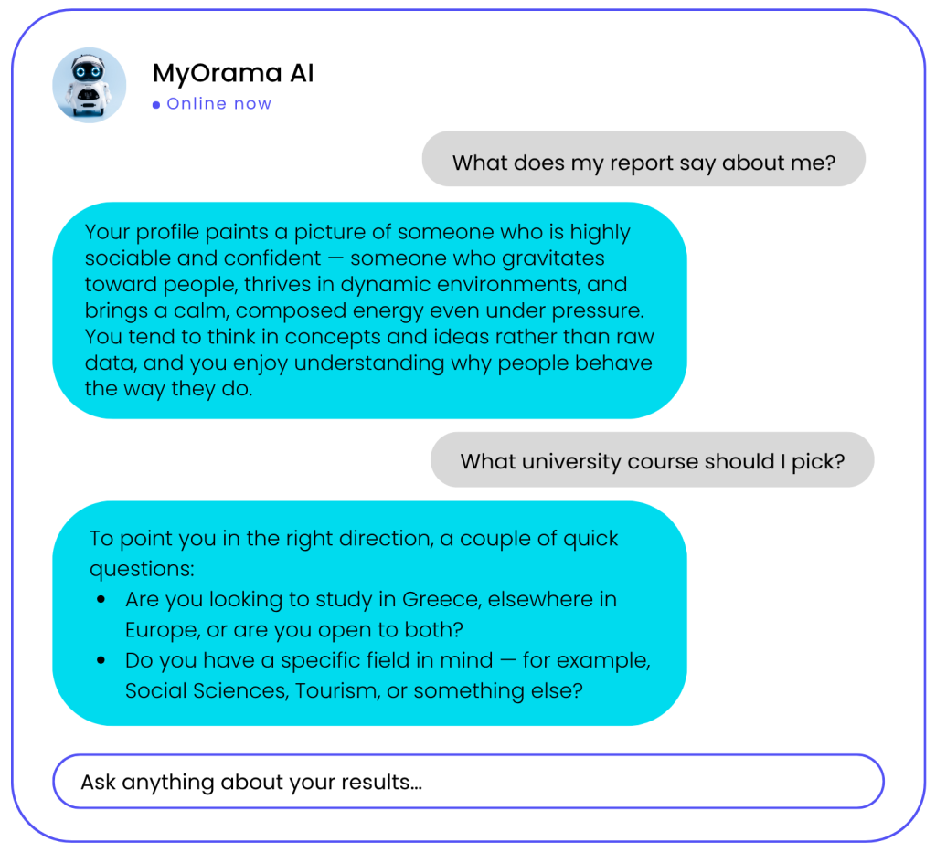 AI chat en